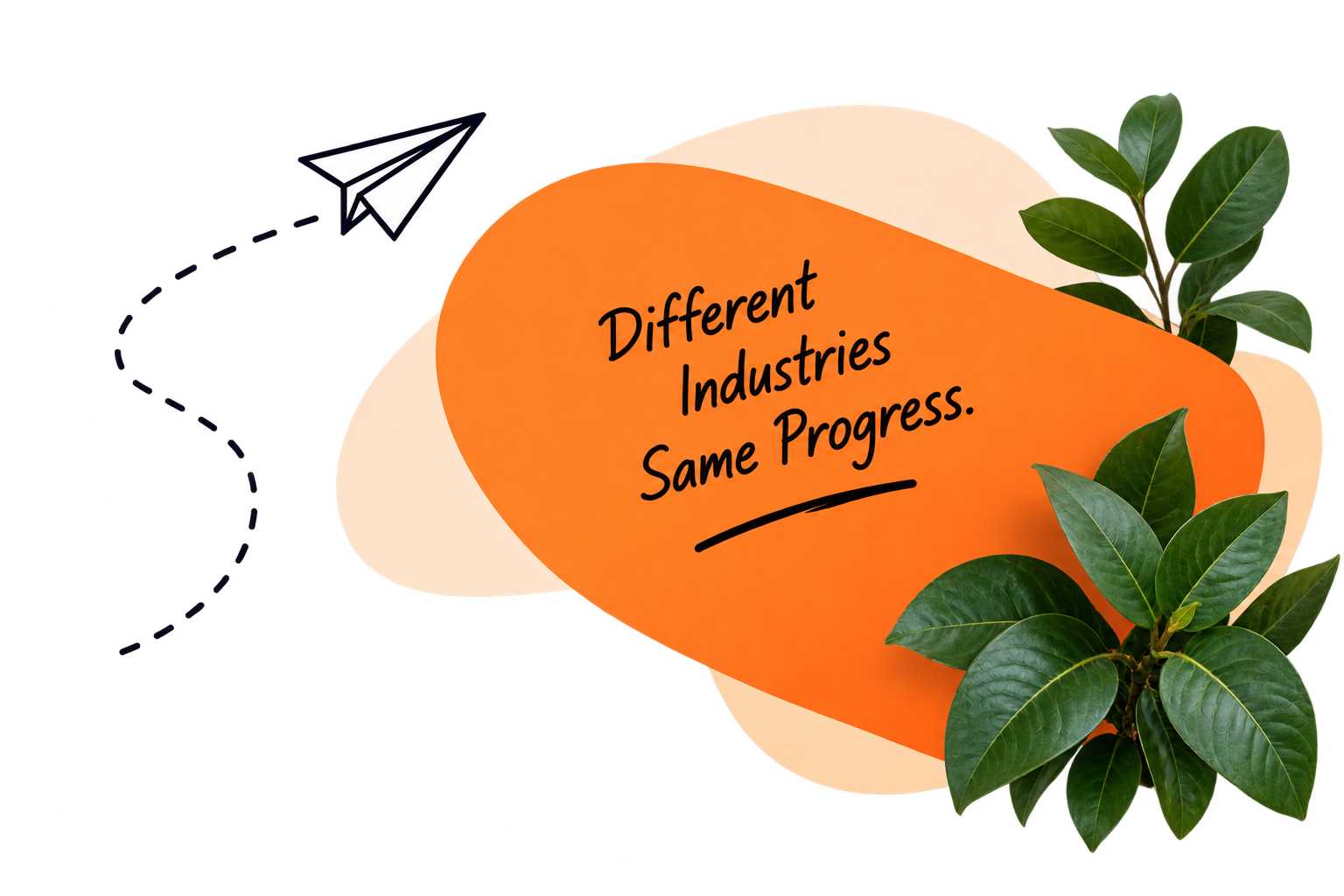 Different industries same progress